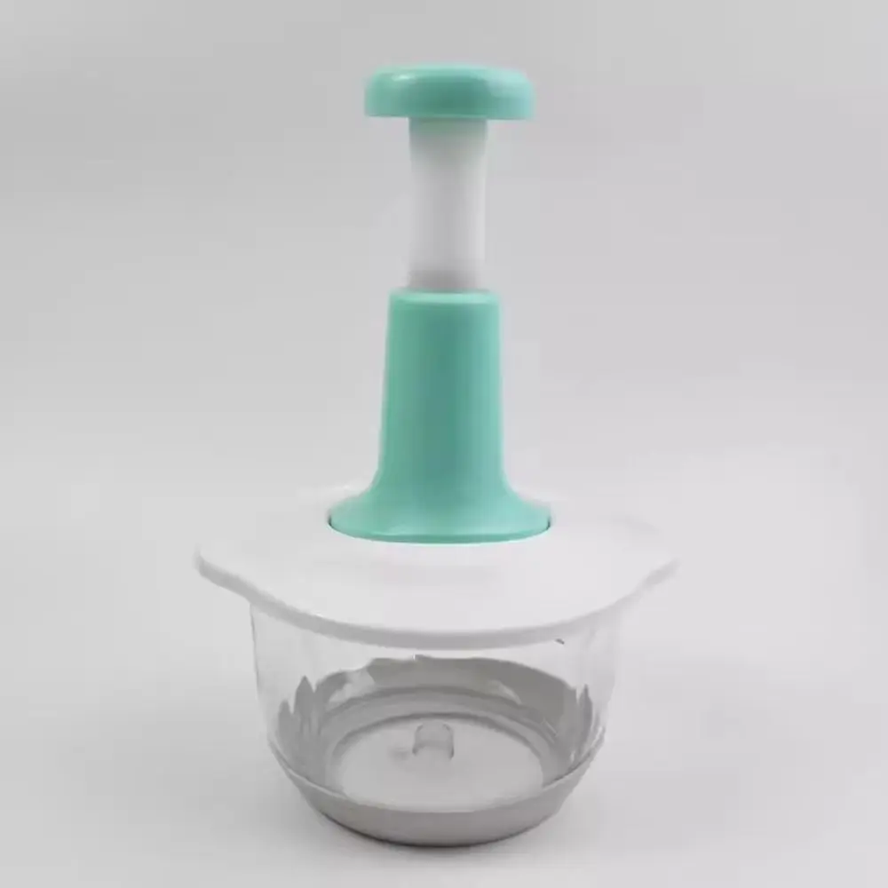 

Multi-functional Vegetable Mincer Manual Press Plastic Special Ingredients Mixer Removable Convenient Handheld Food Chopper
