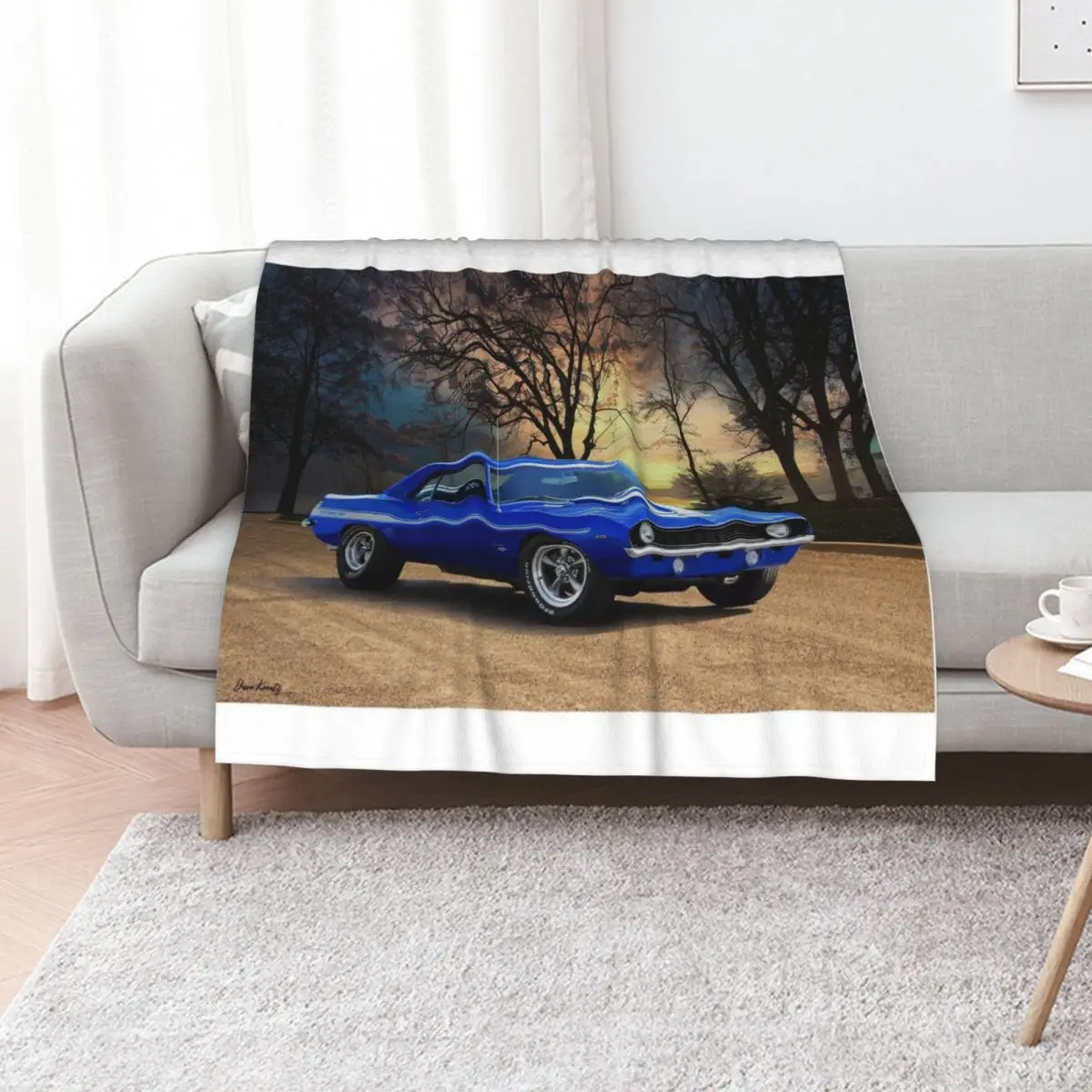 1969 Yenko Camaro 427 Manta de verano transpirable y fresca para dormir