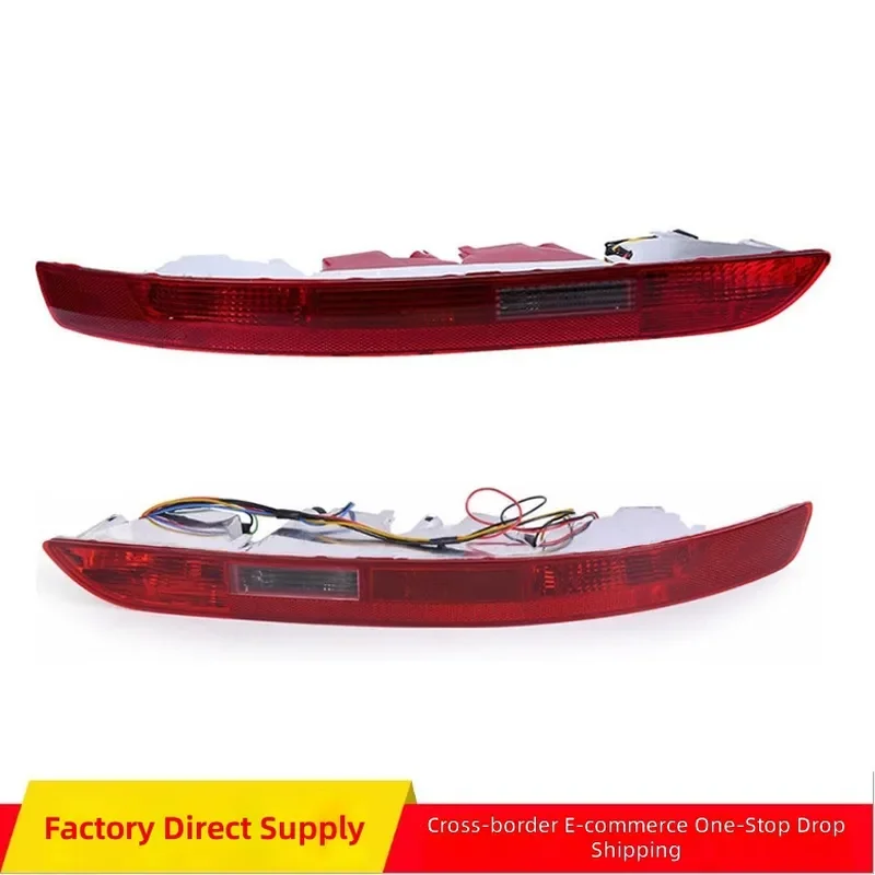 Rear Bumper Light Assembly for Audi Q5 2009-2017 Rear Bar Reflective Light Brake Light Compatible with Q5 Rear Bumper