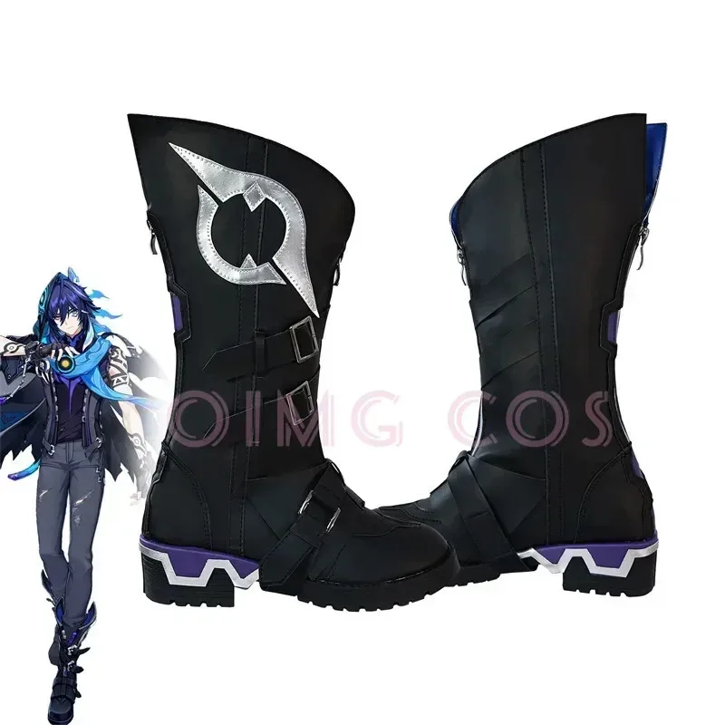 

Genshin Impact Ororon Cosplay Shoes Chinese Anime Style Halloween for Men Game