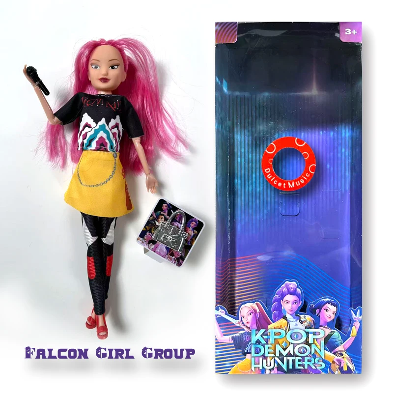 K-Pop شيطان الصيادين 1:1 استعادة دمى أنيمي الموسيقية ماري لومي زوي رائجة البيع هدايا عيد الميلاد مفاجأة للفتيات #4