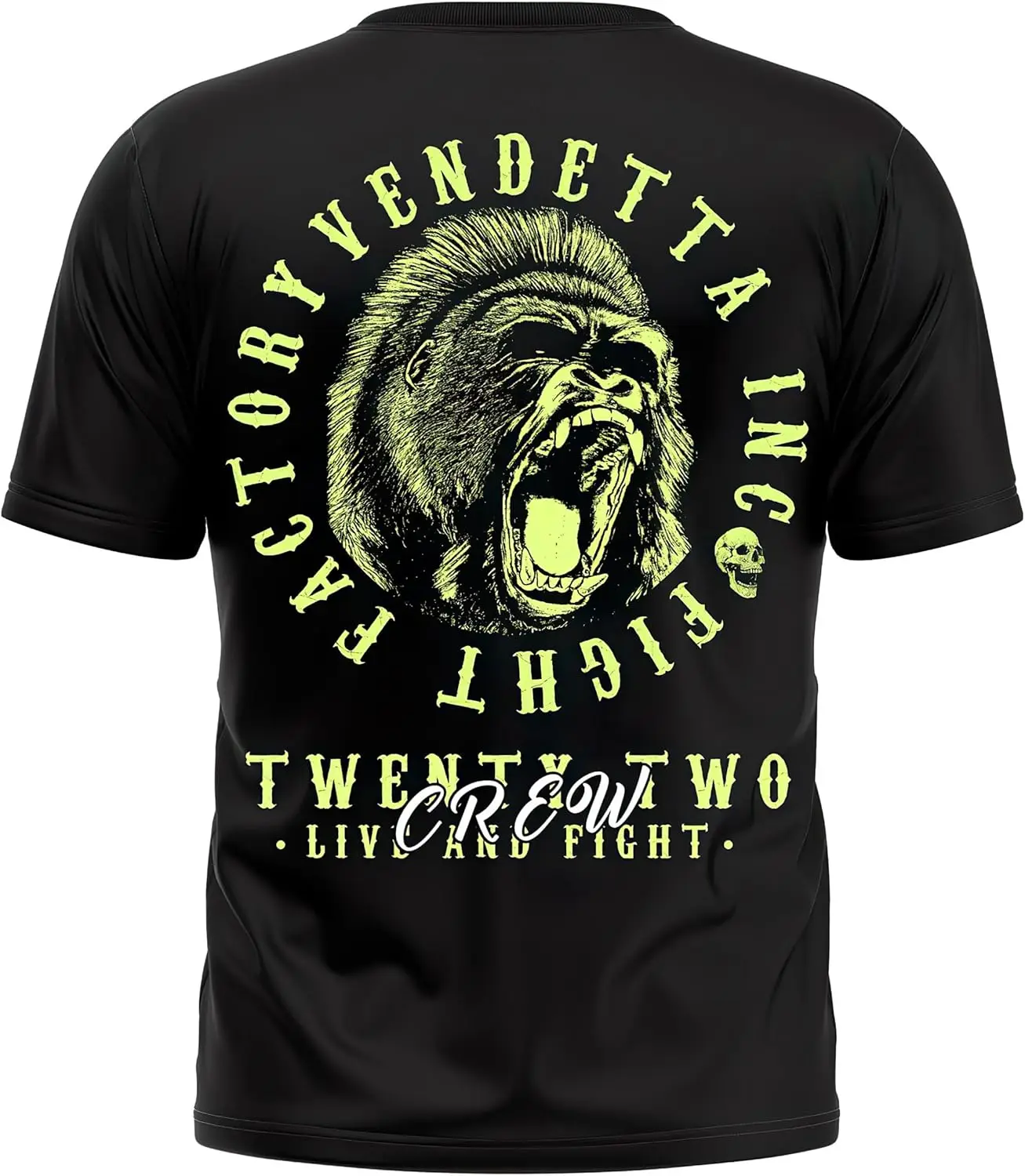 Gorilla Fight Factory MMA Gym Combat Training T-Shirt 100% Cotton O-Neck Short Sleeve Summer Casual Mens T-shirt Size S-3XL