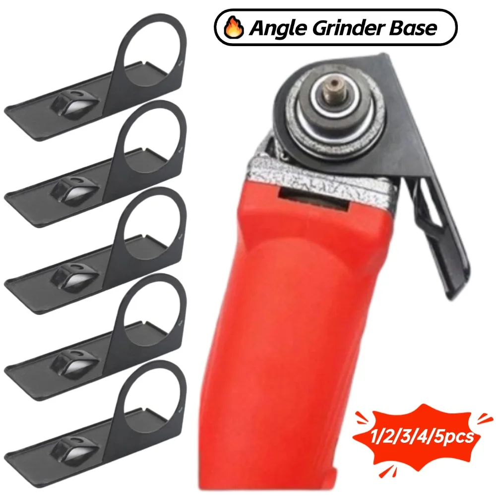 

1-5 шт. основание угловой шлифовальной машины, балансировочный кронштейн, регулируемый утолщенный стальной держатель, основа для режущего станка, защита для деревообрабатывающего инструмента «сделай сам»