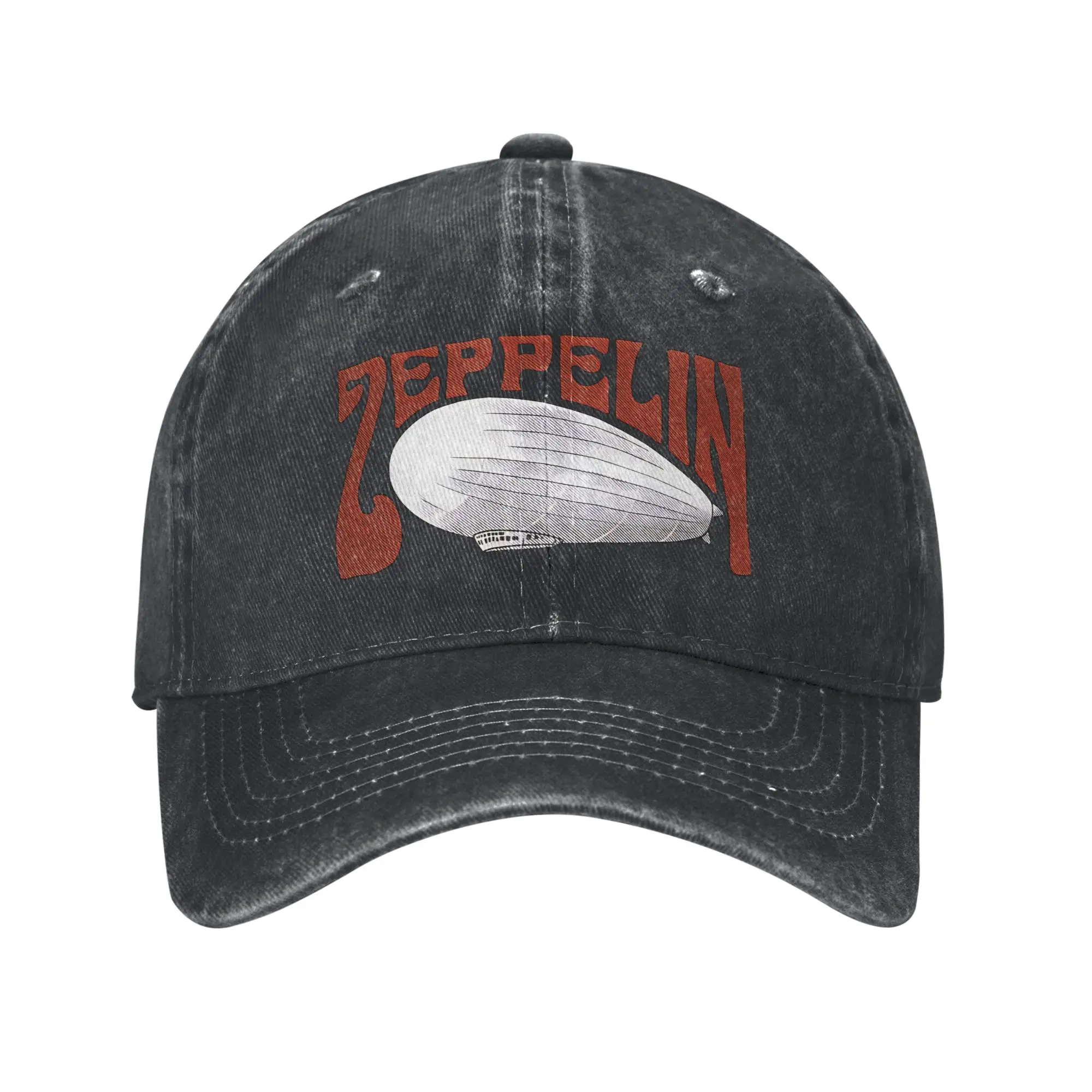Summer The Mother Ship Led Zeppelin Baseball Cap Sun High Quality Washed Trucker Hat Women Men Vintage Fishing Snapback Cap
