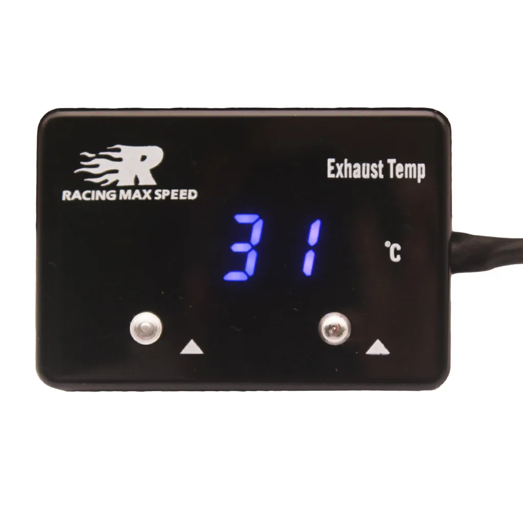 Digital Exhaust Temperature Gauge Plastic Body Turbocharged Diesel Engine Panel Meter Car Dashboard Gauges for Car Monitoring