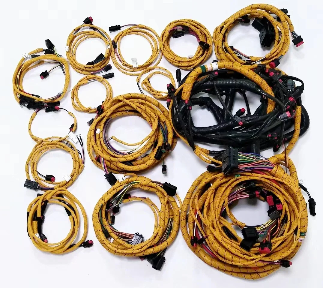 Distribution Valve Wiring Harness 357-8318 3578318 for Caterpillar 349F 352F 374F 390F Excavator Wiring Harness
