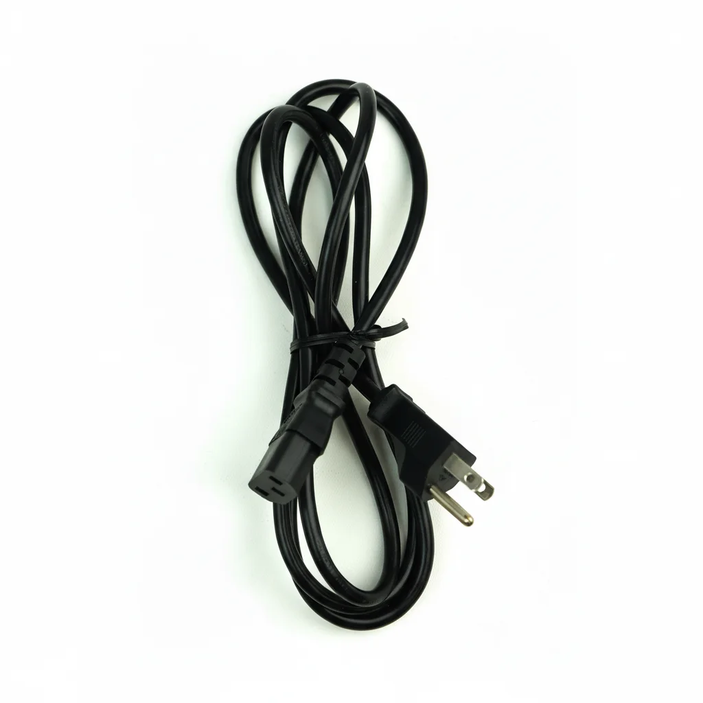

Quiktron 2306-03130-006 Universal Power Cord - 6 feet - 18 AWG - NEMA 5-15P to IEC320C13