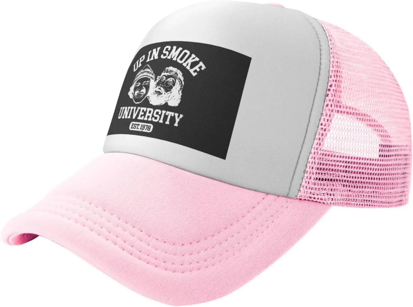 

Шляпа дальнобойщика Университета Чечо и Чонг Snapback Сетчатая бейсболка унисекс