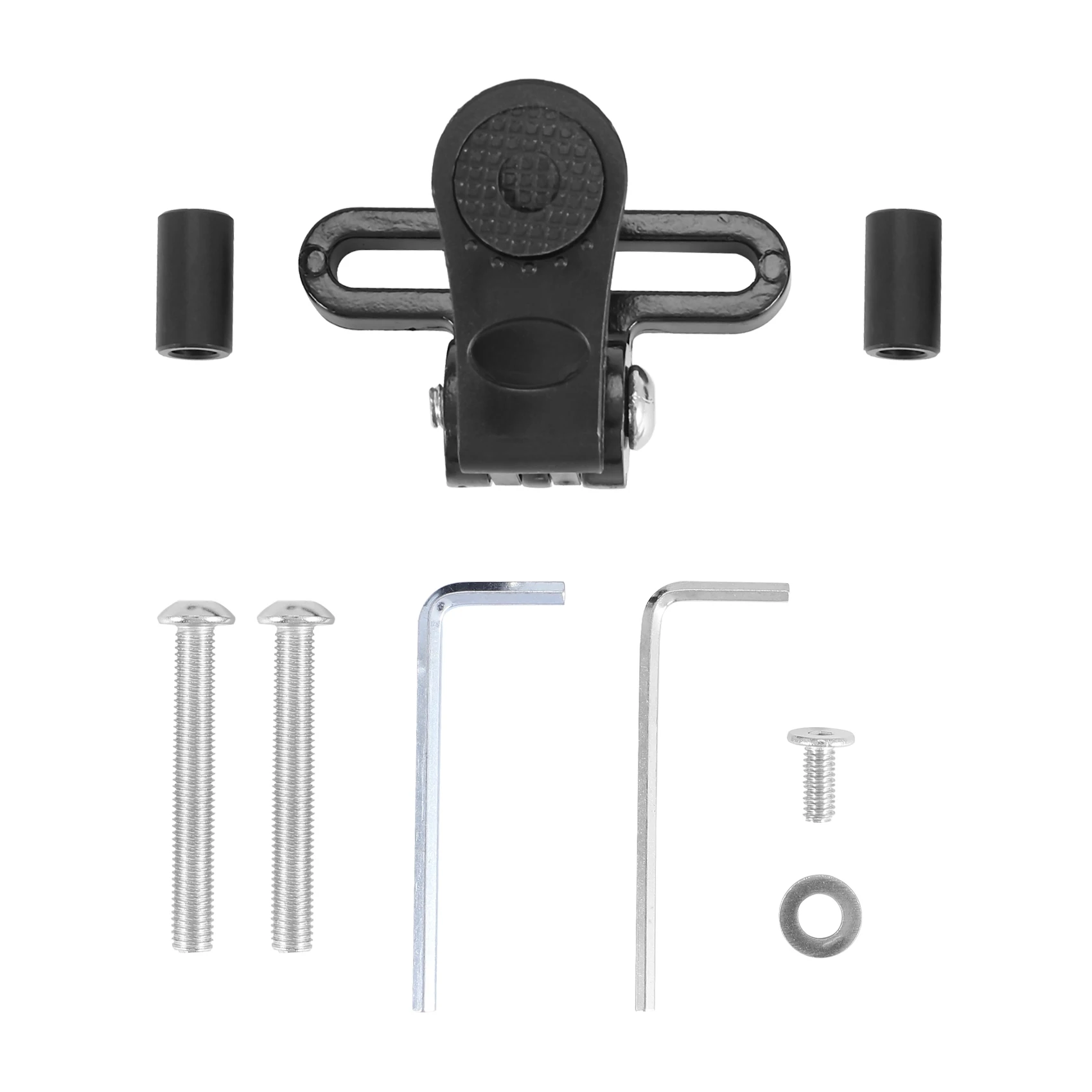ABQX Bicycle Headlight Mount Adaptor for Stem Mount Cycling Front Light LED Lamp Holder Bracket Camera Type Connector