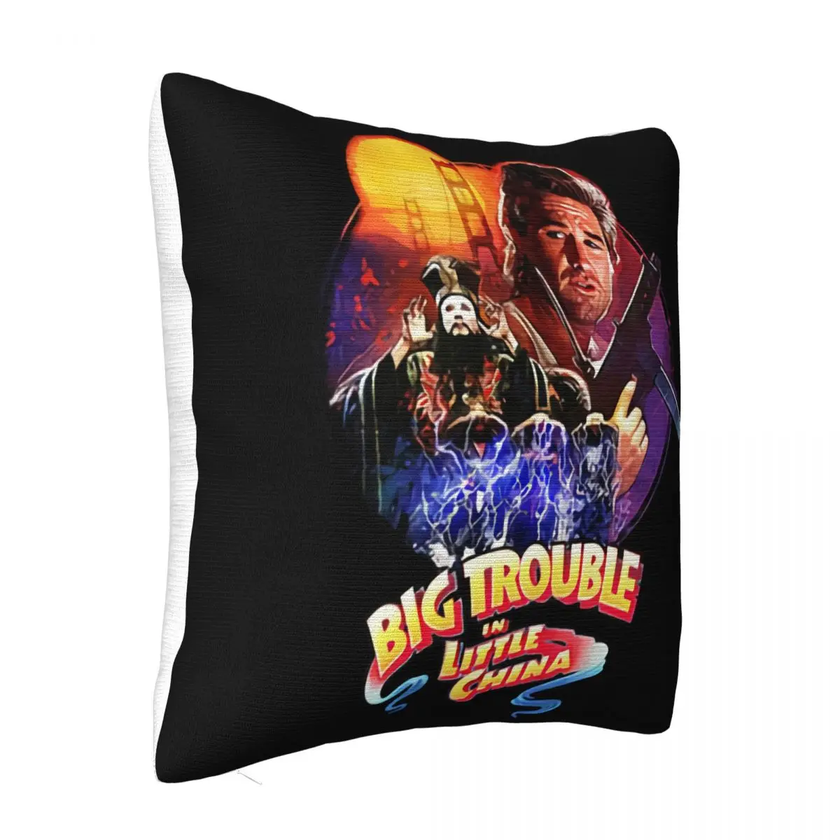 Big Trouble In Little China 1986 V1 Olive Black White All Sizes Popular Style Brand New Hot Sell Dj Pillow Case