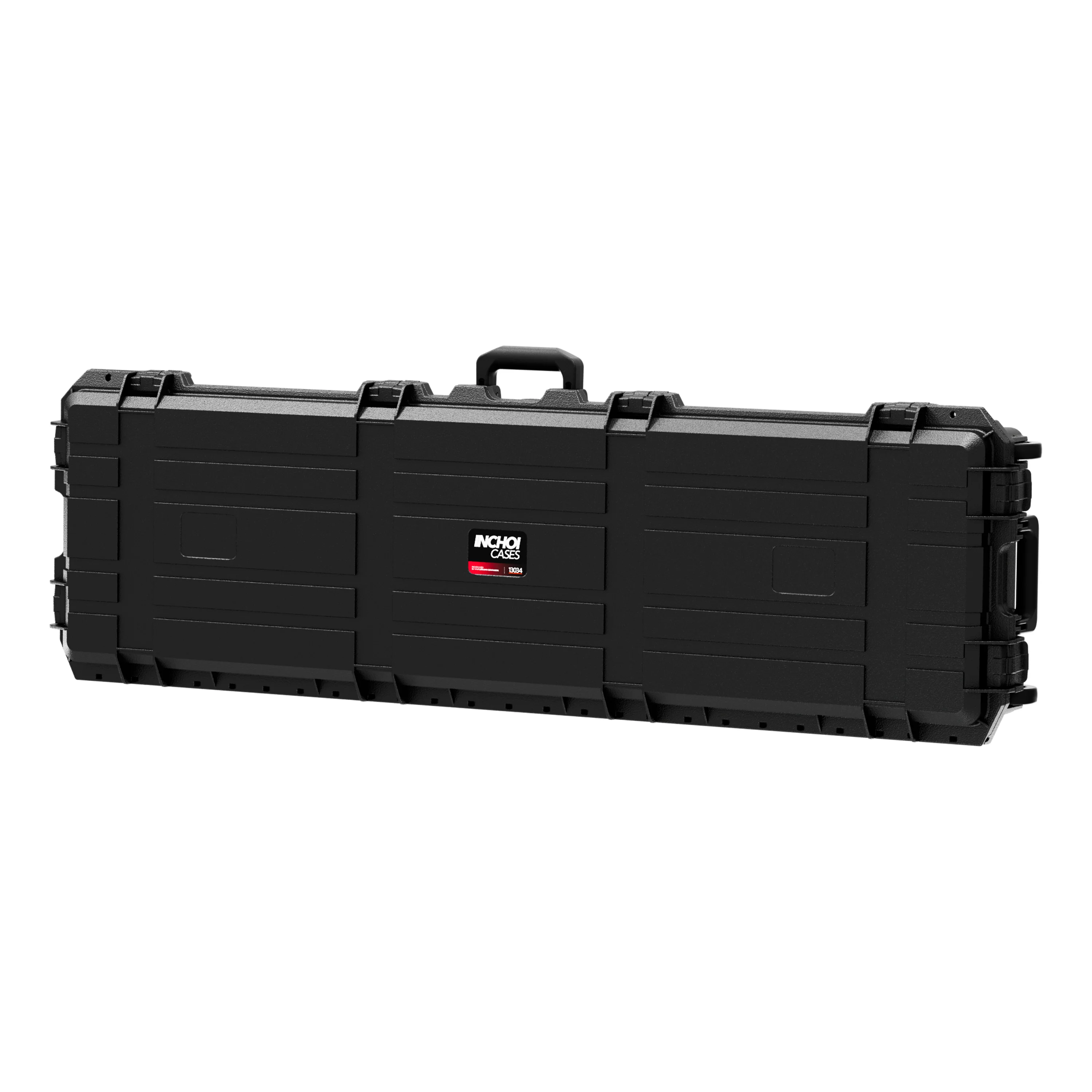 

Высококачественный чехол для пистолета, жесткий пластиковый чехол с предварительно вырезанной пеной, IP67, водонепроницаемый, противоударный, большой ящик для инструментов с колесом