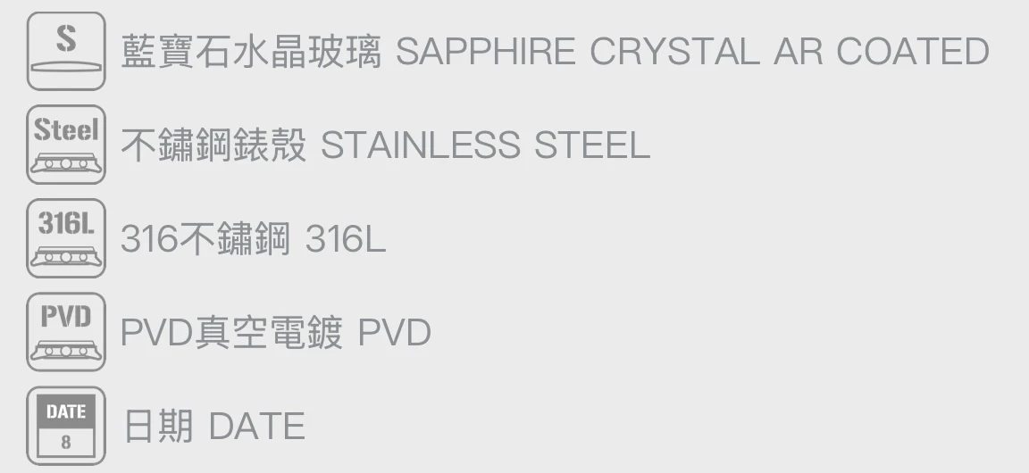 Relógio mecânico masculino de vidro safira à prova d'água 100m Flying Tigers edição comemorativa relógio piloto, relógio de mergulho