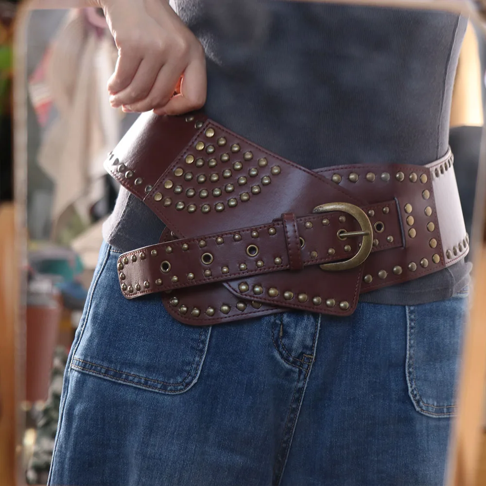 cinturon-gotico-ajustable-de-metal-con-remaches-de-cuero-pu-faja-ancha-adelgazante-corse-punk-para-mujer