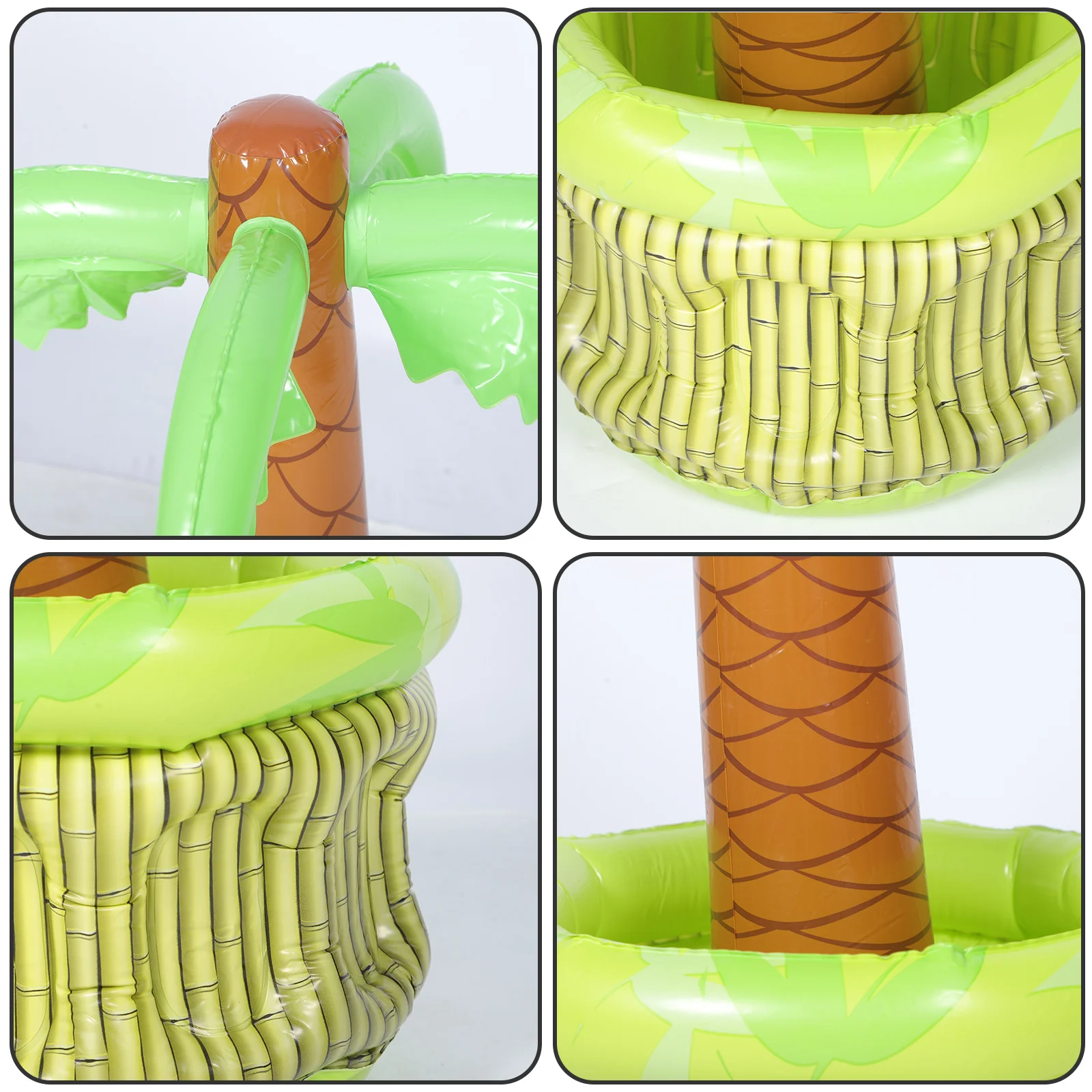 

Inflatable PVC Coconut Tree Ice Bucket Portable Outdoor Cooler Hawaiian Beach Party Beer Holder Ice Storage Container
