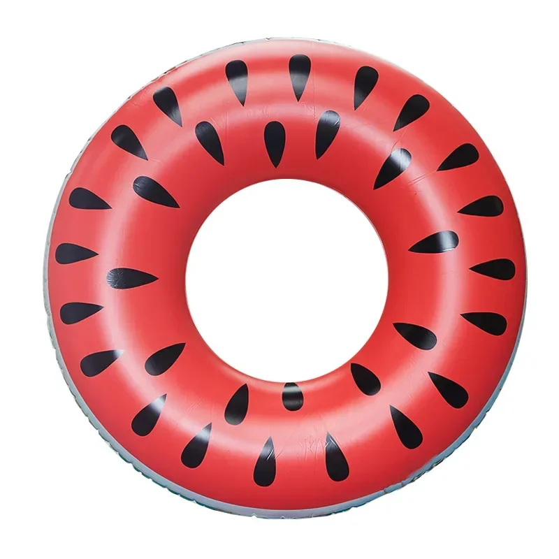 Watermelon Swimming Ring Circle for Adult Kids Inflatable Mattress Pool Party Swimming Tube Summer Beach Float Water Sports Toys