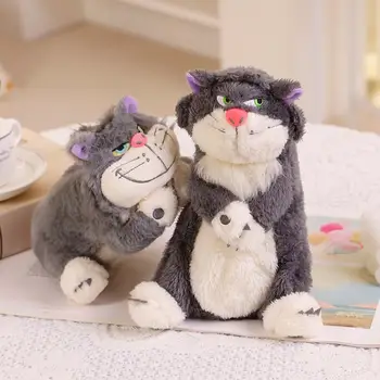 لطيف لوسيفر القط القلم حقيبة الكرتون سعة كبيرة القرطاسية حقيبة التخزين متعددة الوظائف منظم قرطاسية لوازم الطلاب