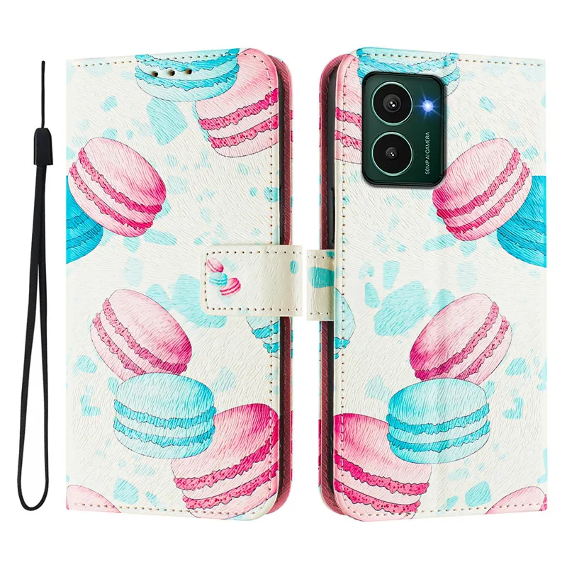 XR 20 Leather Phone Case For Nokia HMD Pulse Pro Skyline Plus XR20 X30 X20 X10 Flip Cover Wallet Magnetic Painted Cases Flower