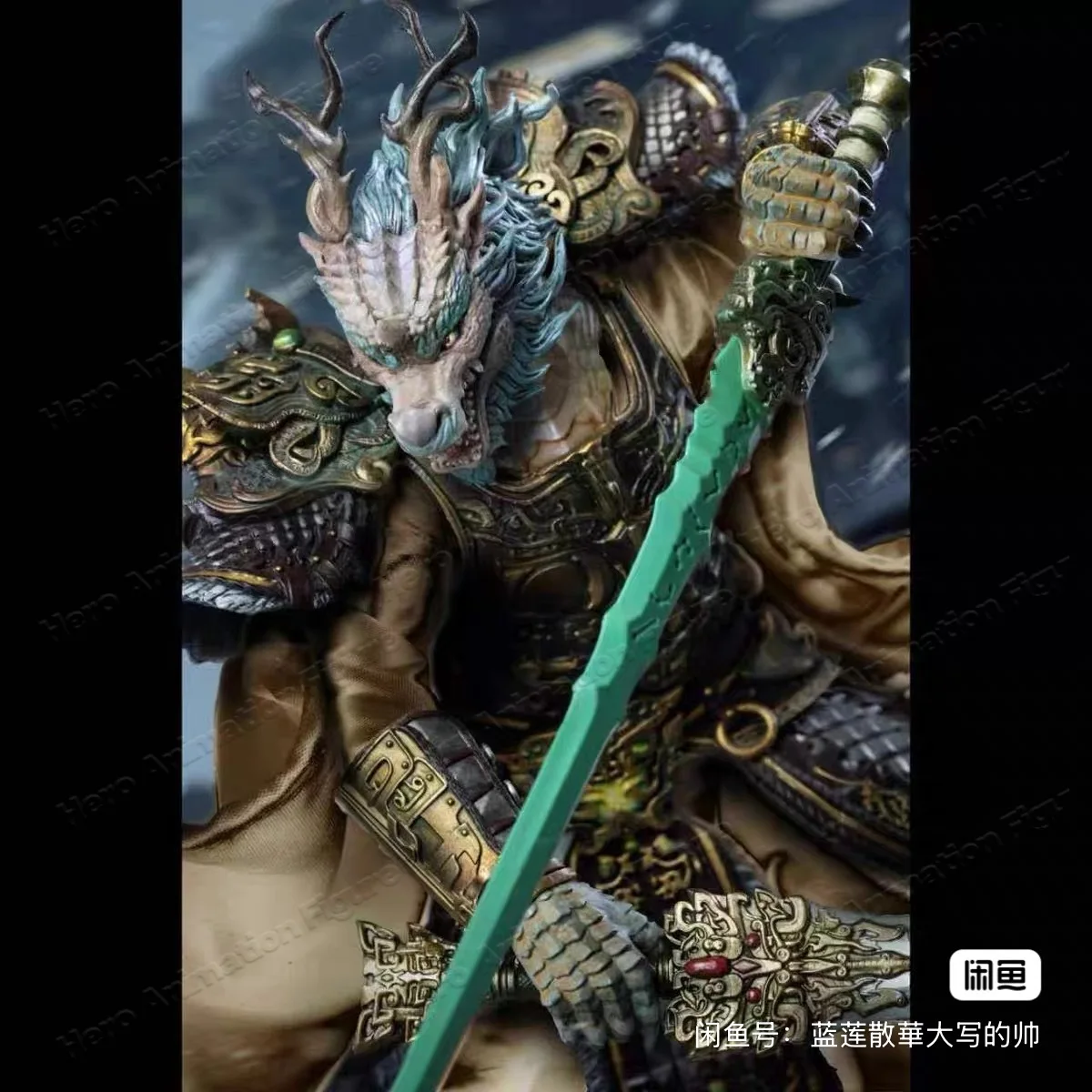 

Spot FancyRealm FJ-1B01 1/12 Scale Male Soldier Kang Jinglong Mythical Story Qinglong Complete Set 6-inch Movable Figure Doll