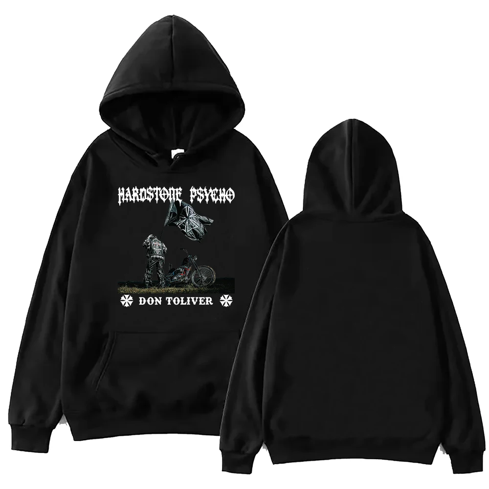 

Don Toliver Hardstone Psycho Hoodie Harajuku Pullover Tops Sweatshirt Fans Gift