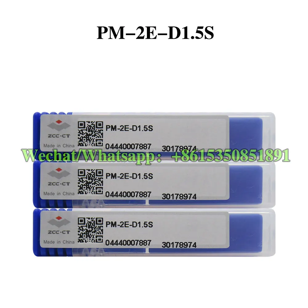 ZCC CT PM-2E-D1.0S PM-2E-D1.5S PM-2E-D2.0S PM-2E-D2.5S PM-2E-D3.0S PM-2E-D4.0S KMG405 超硬ソリッドエンドミル