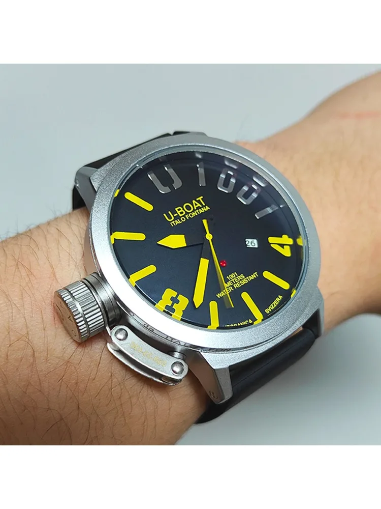 Twist Open Cap U-BOAT Markenuhren für Herren, multifunktional, gute Uhr, Armbanduhr, Mode, Business, Quarz, AAA, Herrenuhren