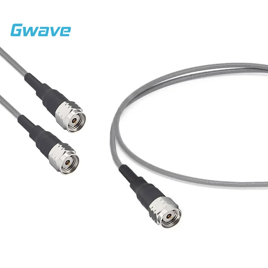 MS1.85mm Male to 1.85mm Male Coaxial Communication Cable 3506 Series Low Loss & Phase Stable Flexible DC-67GHz
