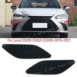 For Lexus ES200 ES350 ES300h 2018-2021 Front Bumper Headlight Headlamp Washer Spray Jet Nozzle Pump Cover Cap Lid Unpainted