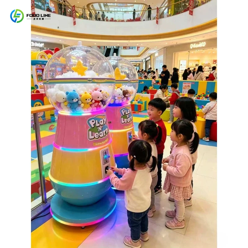 FL Plush Toy Maker Vending Machine Automatic Cotton Dispenser Self-Service for Family Fun Center Zone