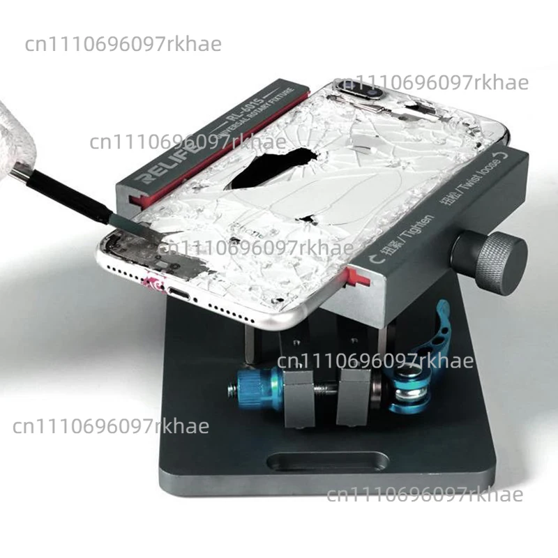 Anti-slip Rotating Universal Fixture Clamp Holder Easy Quick Remove The Back Cover Glass for Iphone SAMSUNG HUAWEI