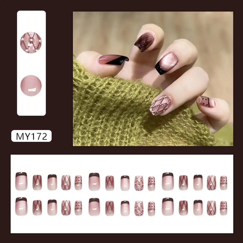 Clear And Dynamic Spring Rainbow Glass Beads Sweet and Versatile For Girls And Girls European And American Style Nail Art Pieces