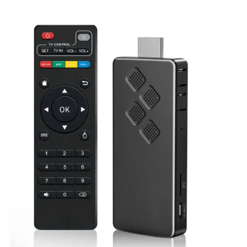 B27B Q2 For Android 14 TV Stick Infrared Remote Control 8K Video Support BT5.0 Wifi6 For Youtube Fast Streaming