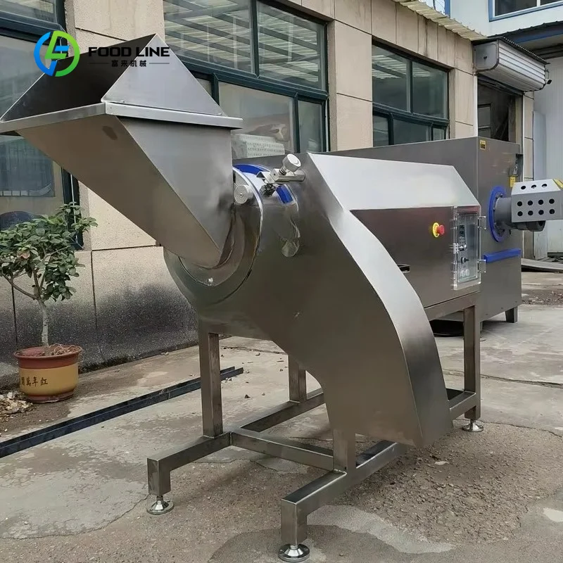 Customized 304 Stainless Steel Carrot Onion Cubes Cutting Machine / Vegetable Potatoes Cube Dicing Machine