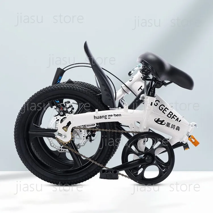 

20-inch folding bicycle, adult model, gift, variable speed, student bike, unisex, ultra-light, small-sized pedal bike