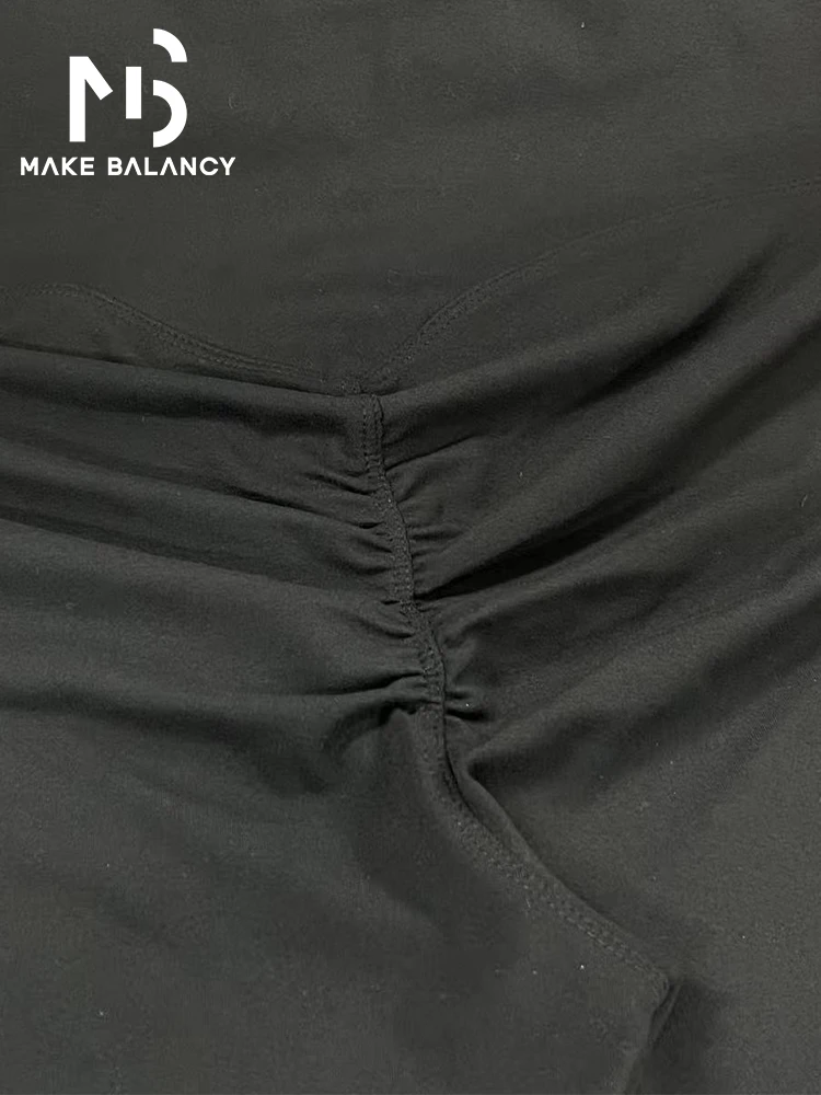 بنطال ضيق نسائي عالي الخصر لرفع المؤخرة مع جيوب. مسامي ومقاوم للقرفصاء لصالة الألعاب الرياضية واليوجا والجري K0020 #5