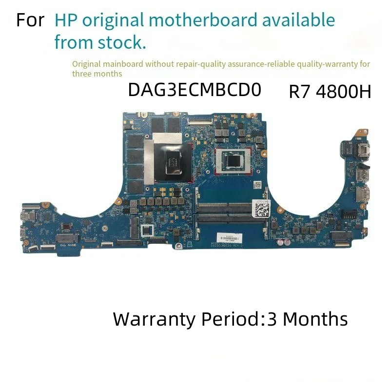 

L99867-601 DAG3ECMBCD0 Motherboard For HP 15Z-EN 15-EN R7 4800H Laptop Systemboard Notebook Mainborad