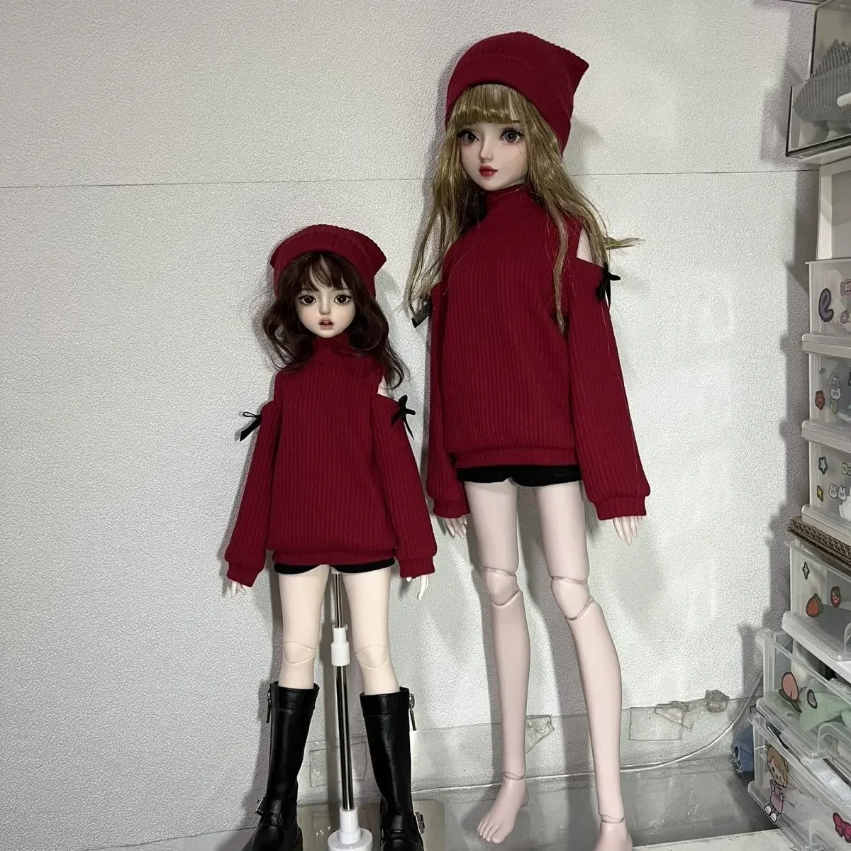 

1/3 1/4 1/5 1/6 Doll's Clothes for Bjd Doll Diy Girl Toys Dress Up Clothing Birthday Gift Doll Accessories, No Doll, No Shoes