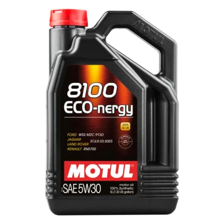 

MTL102898 007229 8100 Eco-nergy 5W-30 100 Percent Synthetic Fuel Economy Gasoline and Diesel Lubricant - 5 Liter