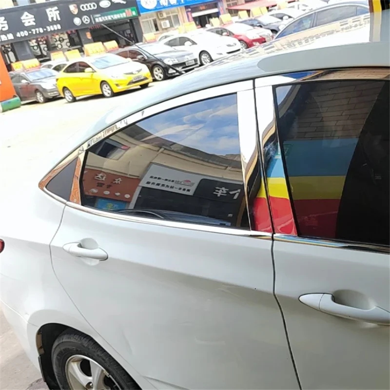 

WELKINRY для Hyundai i25 Accent RB 4-го поколения 2011–2017 Solaris Excel III, окно двери автомобиля, средняя стойка B C, накладка на стойку