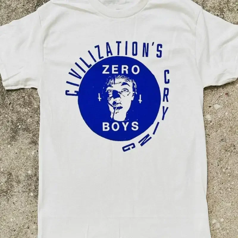 Zero Boys T Shirt Classic White All Size S 5Xl
