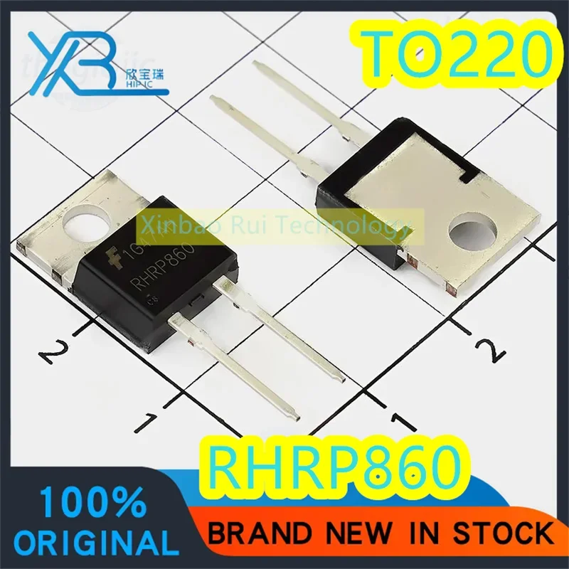 (5/40pieces) RHRP860 TO-220AC Fast Recovery/Ultra Fast Recovery Diode 100% Brand New Good Quality Original Electronics