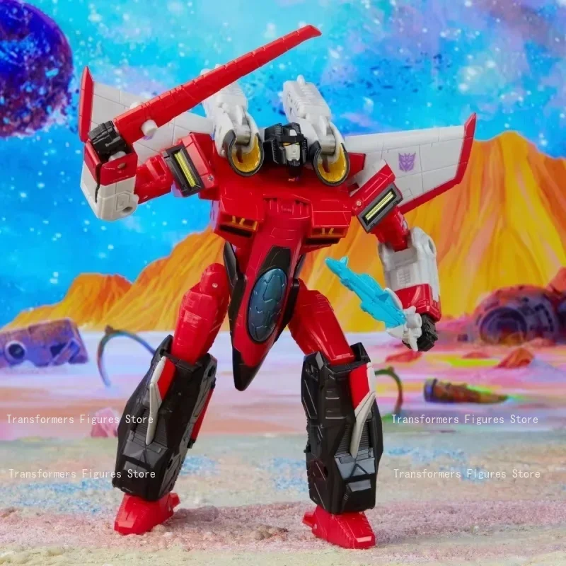 Auf Lager Original Transformers V-Starscream G1 Film Figur Modell Anime Action Verformung Roboter Spielzeug Festival Beliebte Kind Geschenke