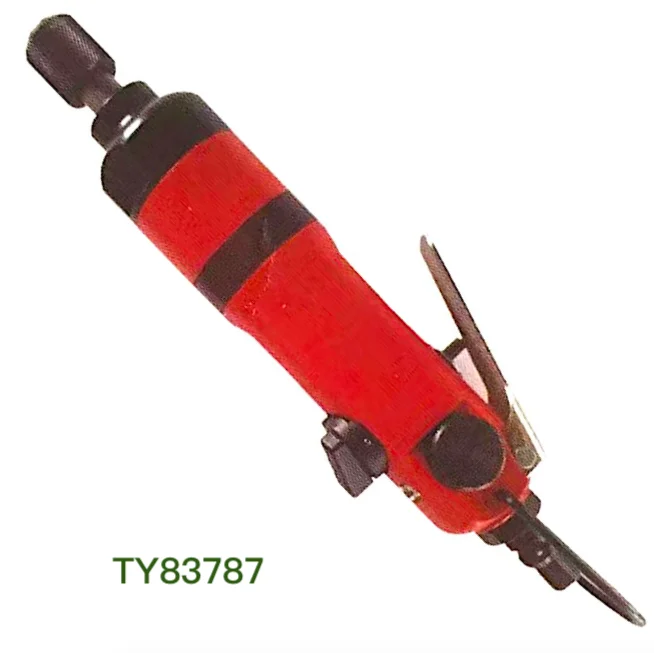 TY83787B Low Noise and Lightweight Air Screwdriver Inline Grip 4 position torque dial one hand operation rocking dog hammer