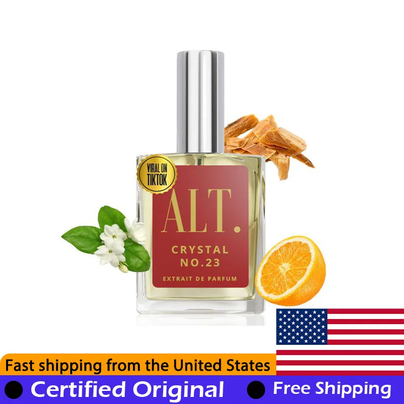 

ALT. FRAGRANCES Crystal No. 23 Extrait de Parfum Spray Unisex 60 ML Lasting Floral Pheromones Cologne 2.0 Ounce Natural Perfume