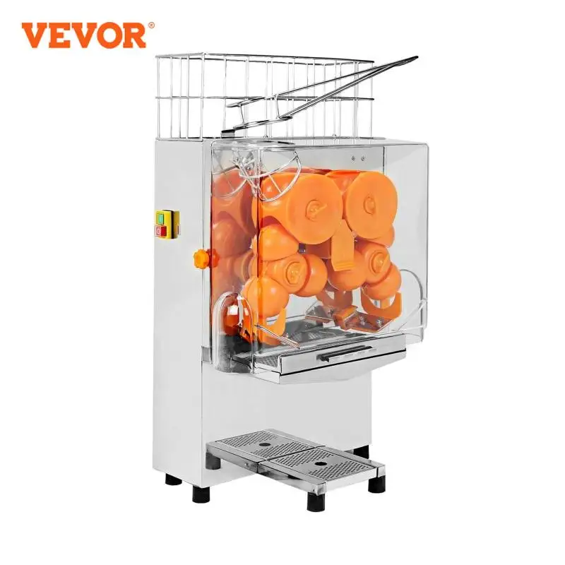 VEVOR-전기 오렌지 주스 기계, 효율적인 압착 휴대용 과즙 믹서기, 가정용 상업용 신선한 식품 믹서 압착기