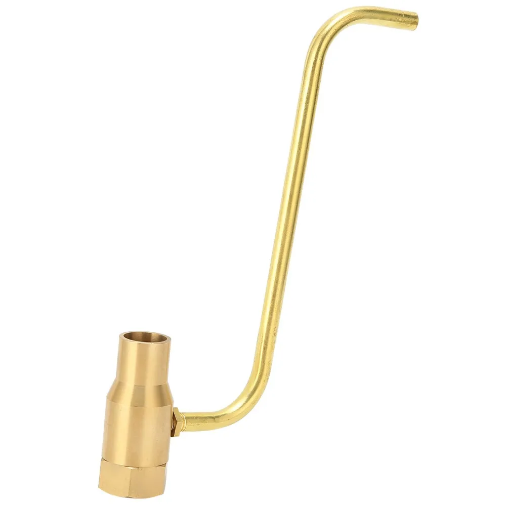 Durable G3/4 Female Thread Fountain Nozzle DN20 Gold Bubbling Spray Head Brass Easy To Install Fountain Sprinkler Water Garden
