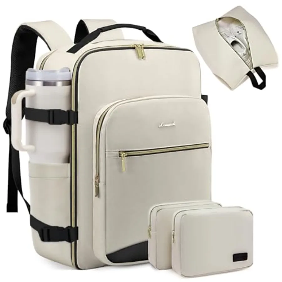 

40L Large Travel Backpack for Women Men 17 Inch Carry on Backpack for Traveling on Airplane Personal Item Travel Bag Airline Ap