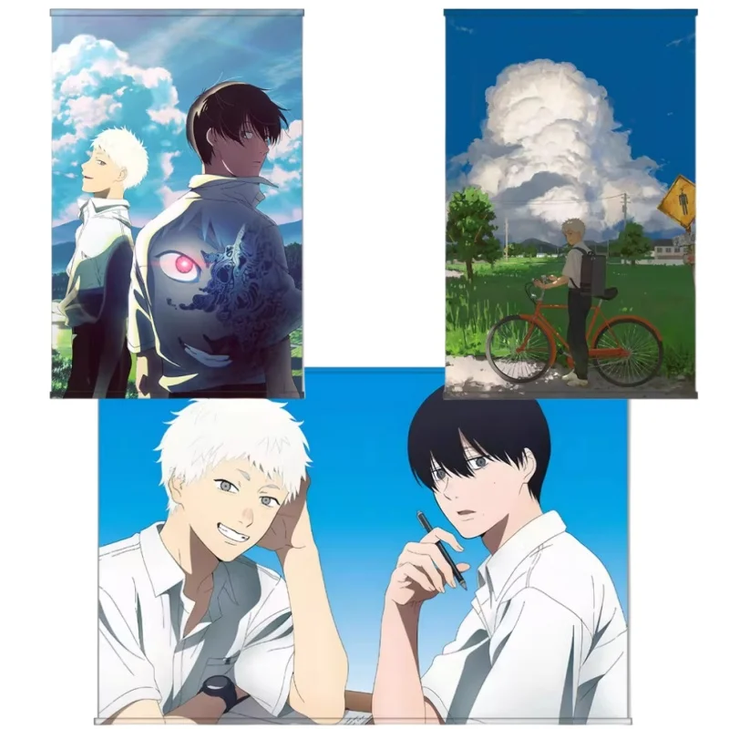 

The Summer Hikaru Died Hanging Paintings Anime Merchandise Poster Wall and Door Frame Decoration Wall Stickers Festival Gifts