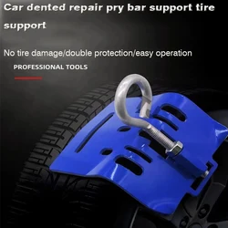 Car Dent Repair Crowbar Support Plastic and Metal Tire Support Concave and Convex Leveling Tool for Wheel Eyebrow Maintenance