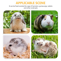 Pet Cooling Mat for Hamsters Chinchillas Ceramic Octagonal Ice Bed Reusable Summer Heat Dissipation Pad Comfortable Smooth