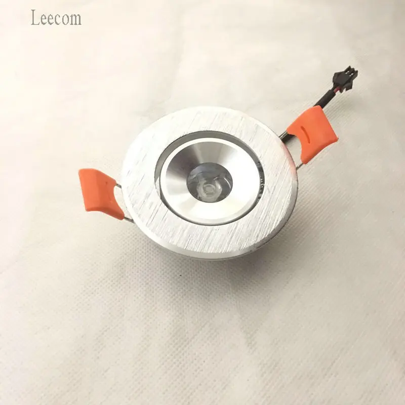 Spotlight Lamp 3W 12V DC Mini Downlight Hole Size 40-45Mm Cabinet Recessed Led Panel Light